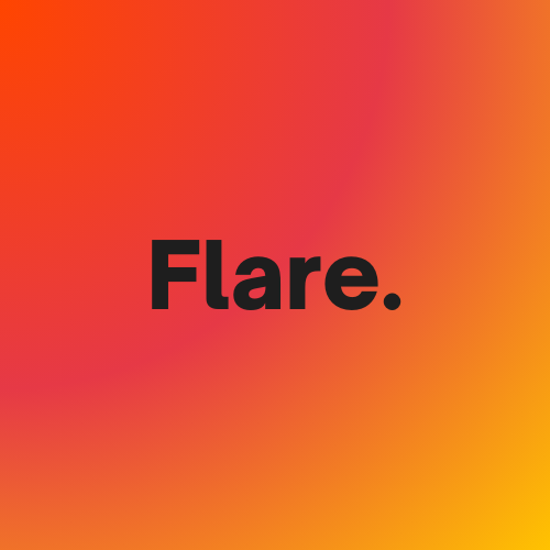 Flare Company Logo - Creative Graphic Design & Digital Content Studio
